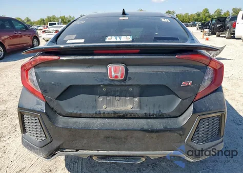 2019 Honda Civic Si из США, поврежденный, VIN 2HGFC1E52KH704146